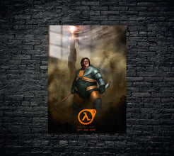 Half Life Metal Poster 1624