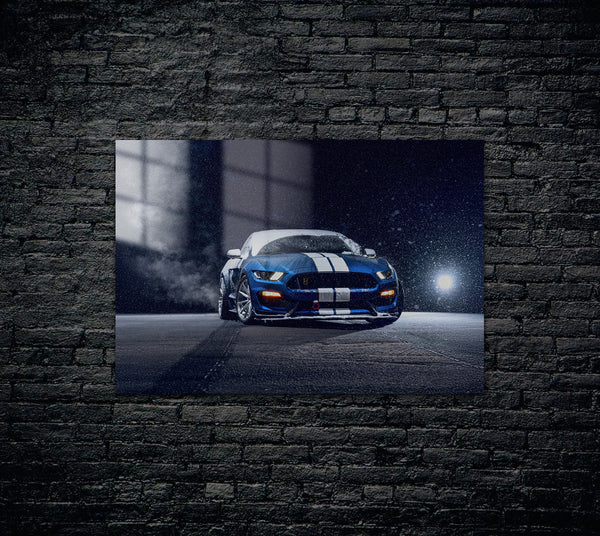 Ford Mustang Metal Poster 1669