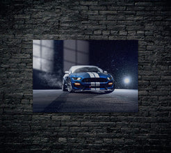 Ford Mustang Metal Poster 1669