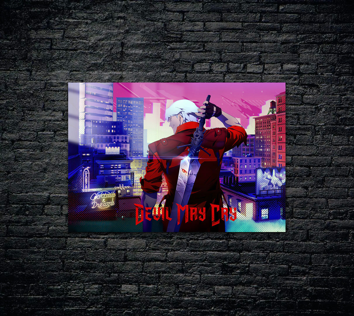 Devil May Cry DMC Metal Poster 973