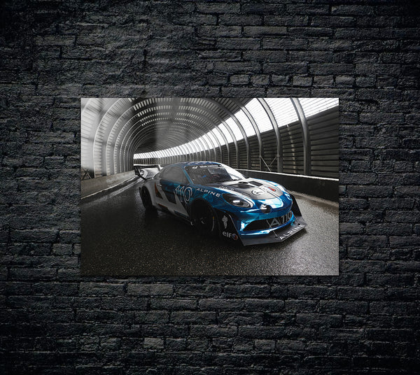 Alpine A110 Metal Poster 1676