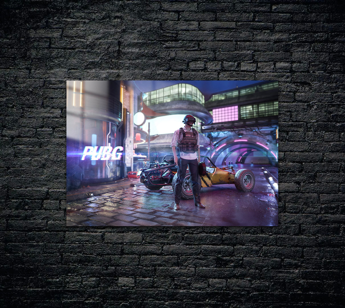 PUBG Battlegrounds Metal Poster 1180