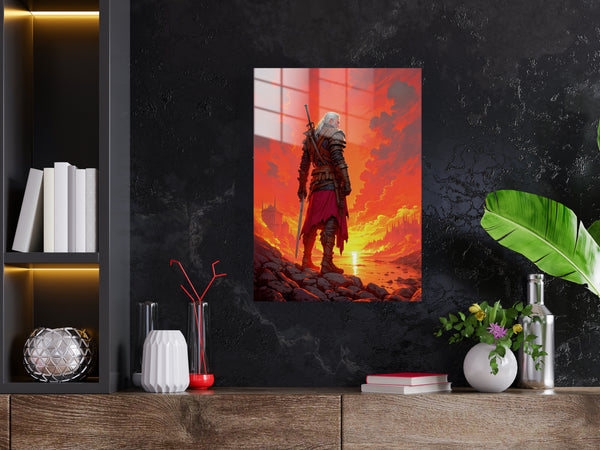 Witcher Geralt Metal Poster 1610