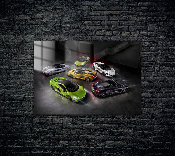 McLaren Metal Poster 1691