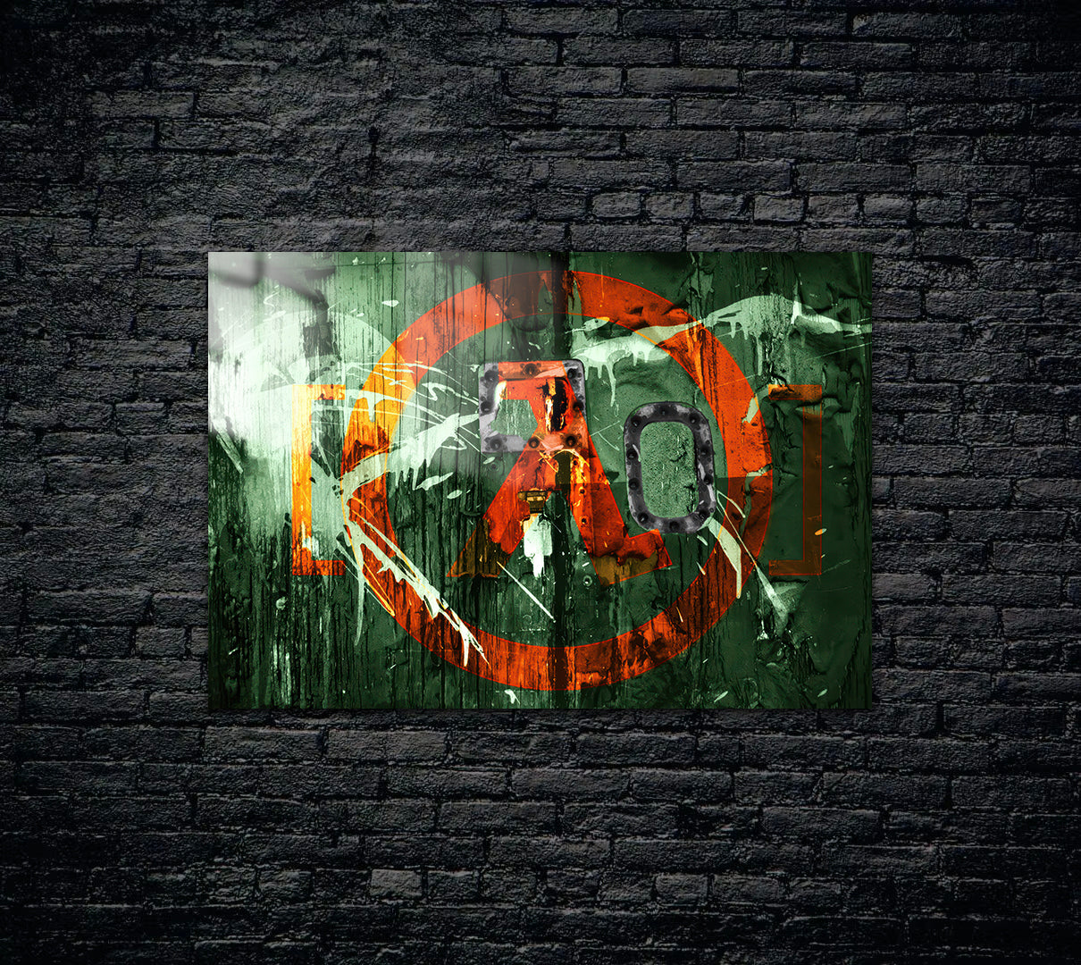 Half Life Metal Poster 1628