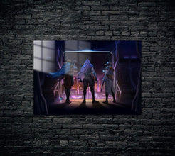 Valorant Sova Omen Cypher Metal Poster 1129
