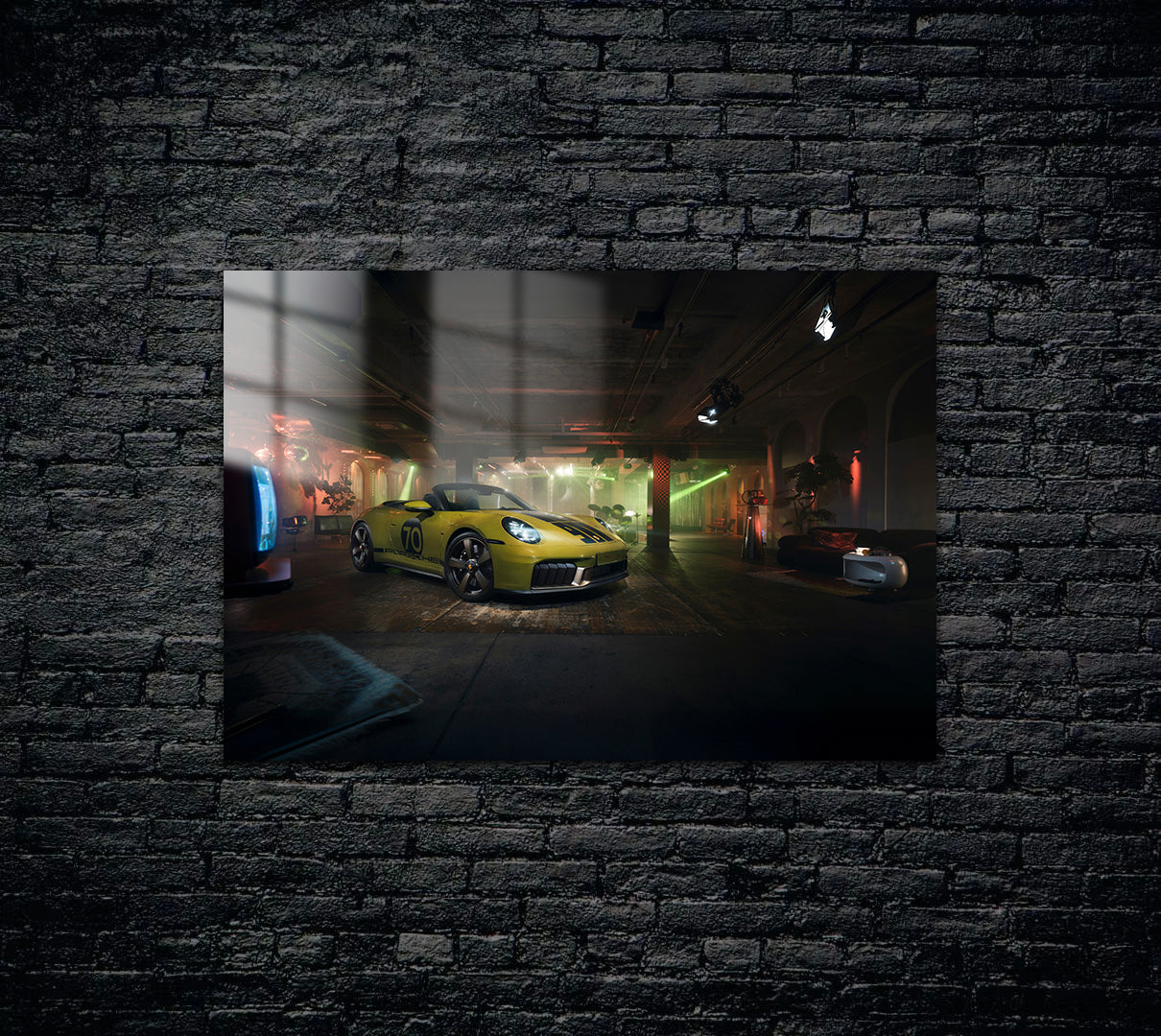 Porsche 911 Metal Poster 1663