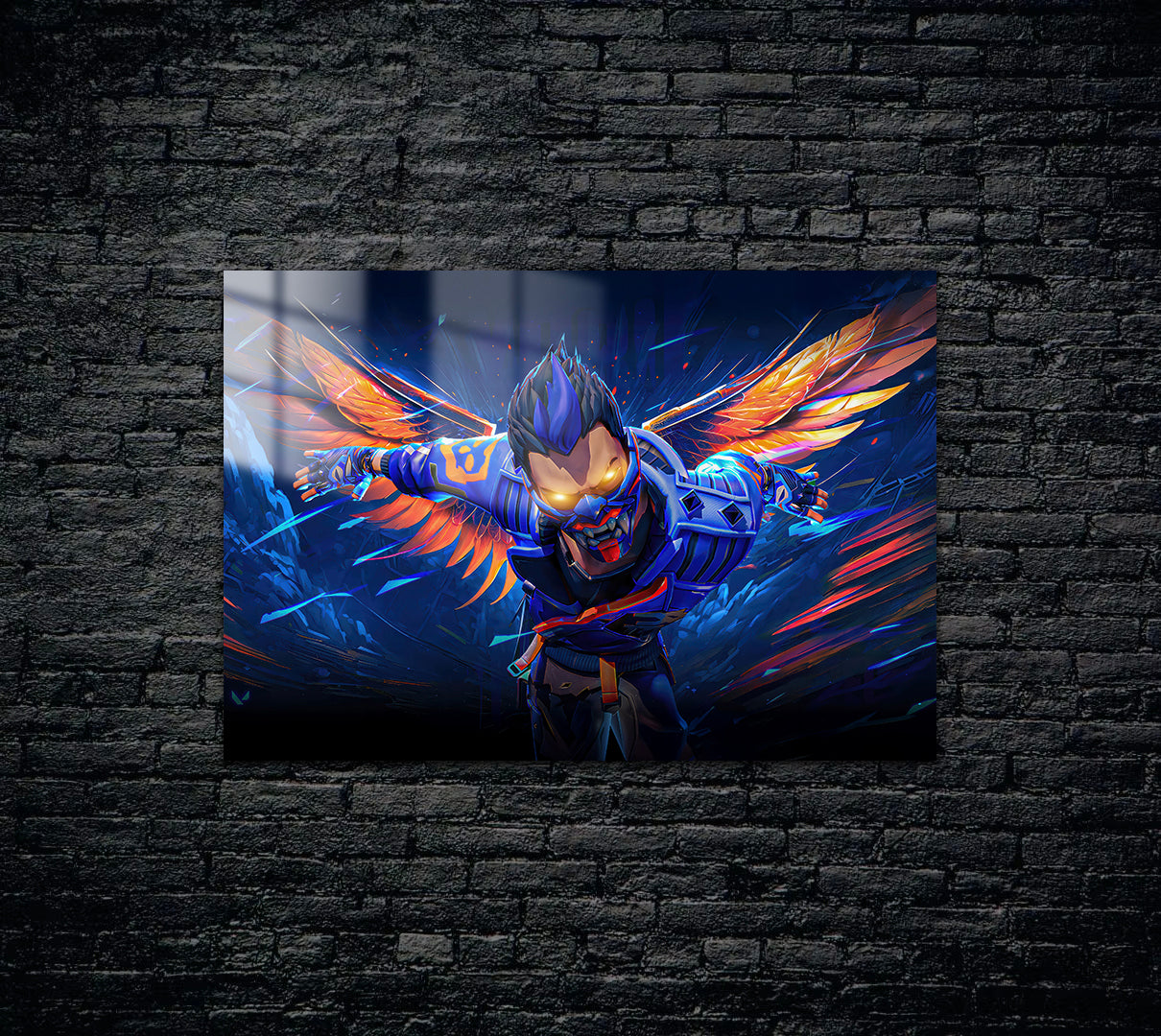 Valorant Yoru Metal Poster 1132