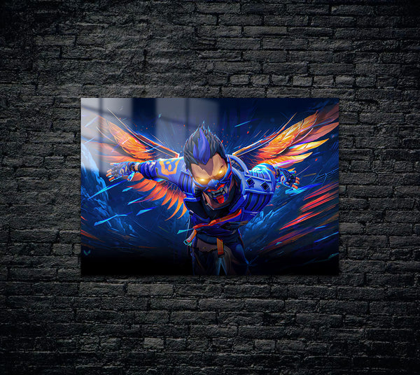 Valorant Yoru Metal Poster 1132
