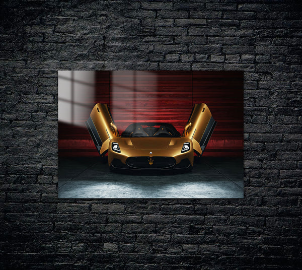 Maserati MC20 Cielo Metal Poster 1688