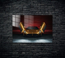 Maserati MC20 Cielo Metal Poster 1688