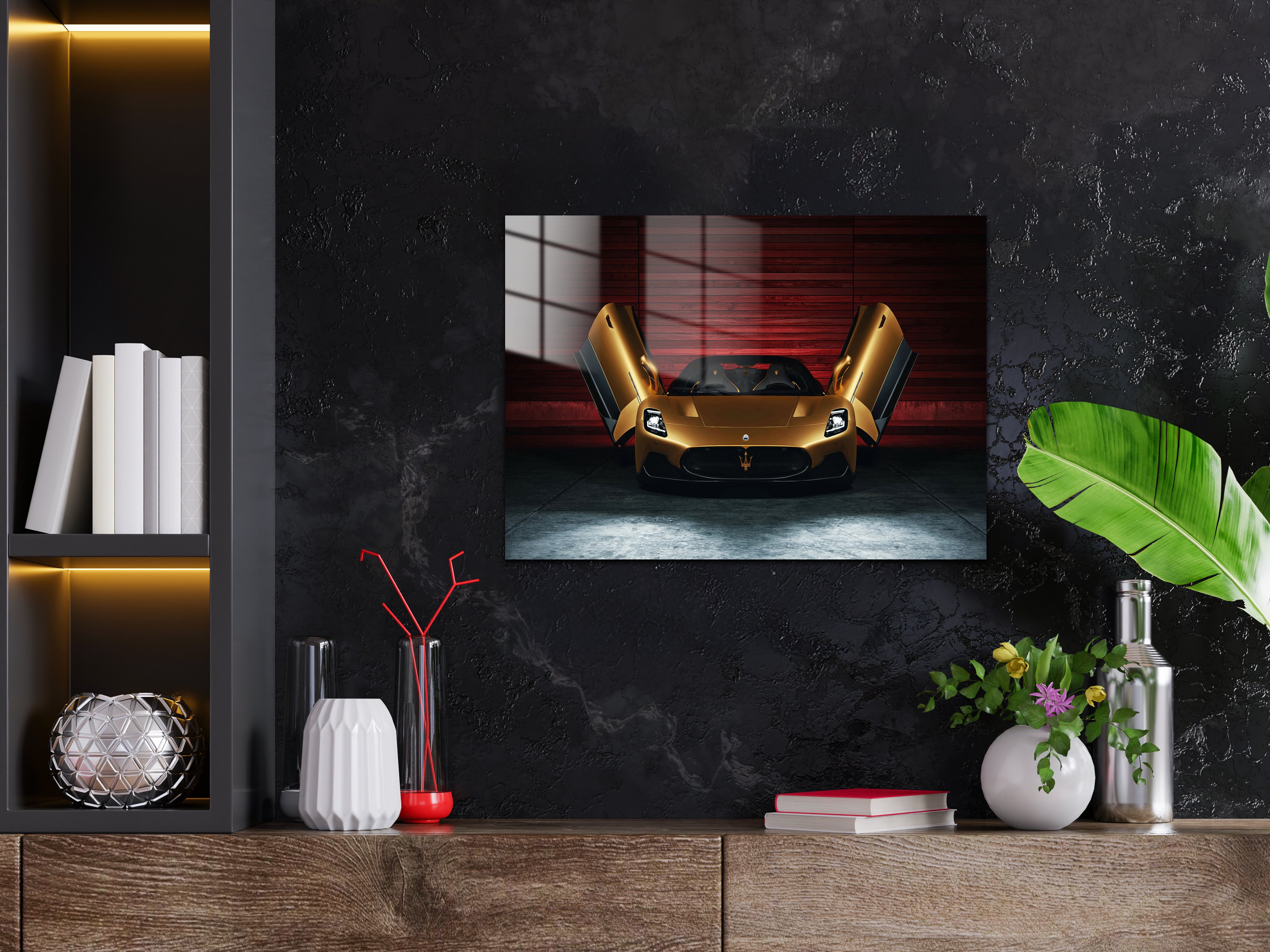 Maserati MC20 Cielo Metal Poster 1688