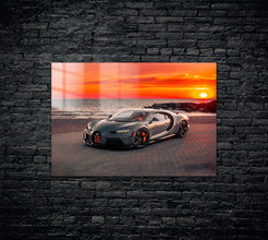 Bugatti Chiron V16 Metal Poster 1680