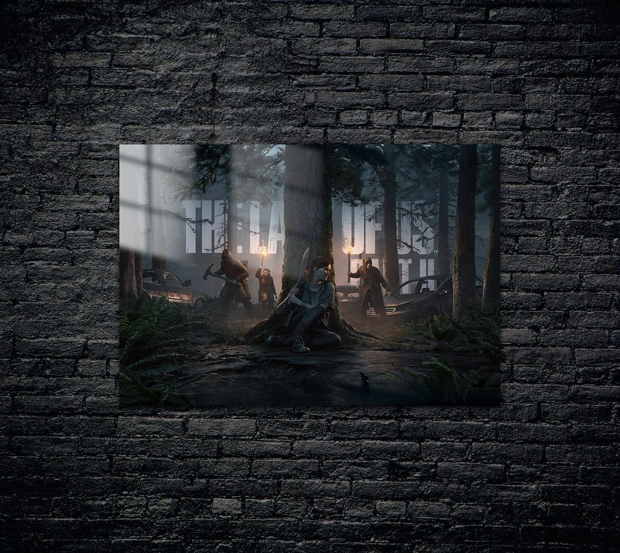 The Last of Us Ellie Metal Poster 1611
