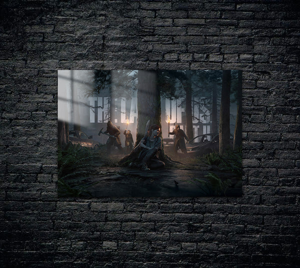 The Last of Us Ellie Metal Poster 1611