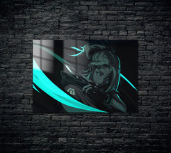 Jett Valorant Metal Poster 1101