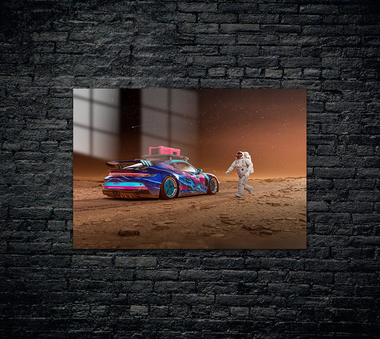 Porsche 911 Metal Poster 1660