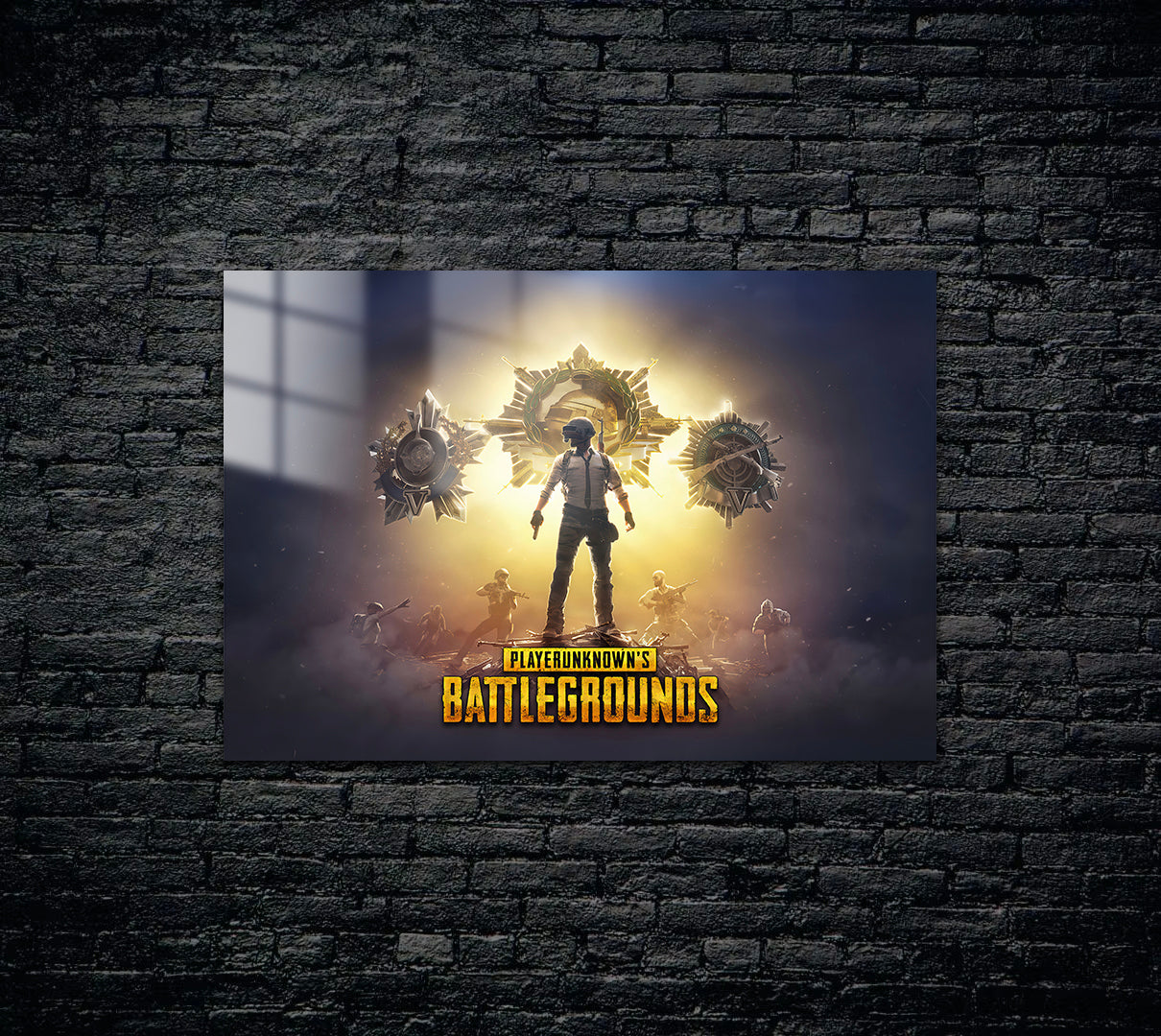 PUBG Battlegrounds Metal Poster 1181
