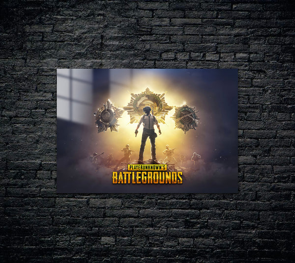 PUBG Battlegrounds Metal Poster 1181