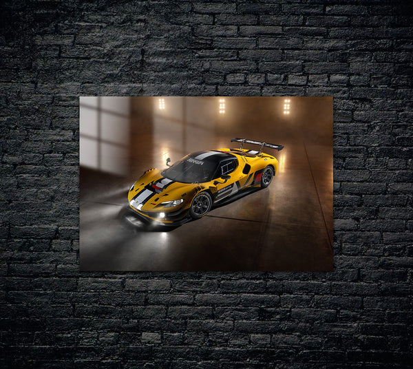 Ferrari 296 GT3 Evo Metal Poster 1667