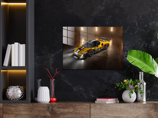 Ferrari 296 GT3 Evo Metal Poster 1667