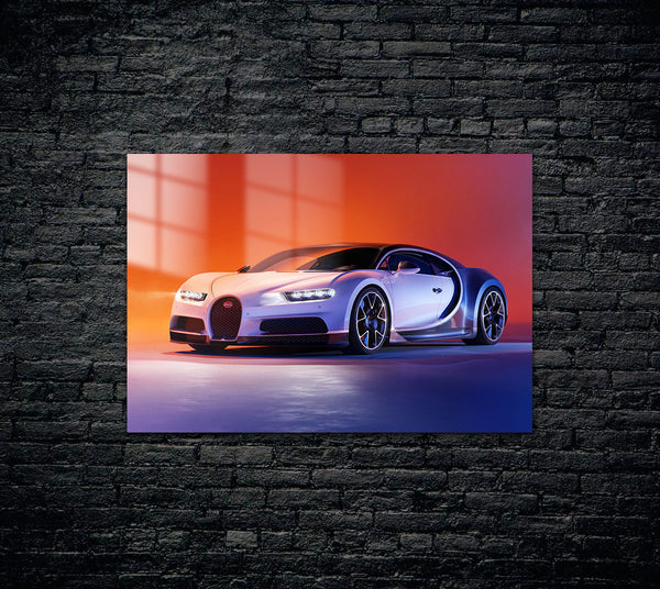 Bugatti Chiron Super Sport Metal Poster 1679