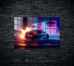 Nissan GTR Metal Poster 1673