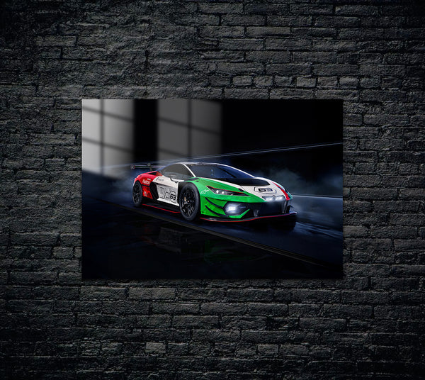 Lamborghini Temerario GT3 Metal Poster 1675
