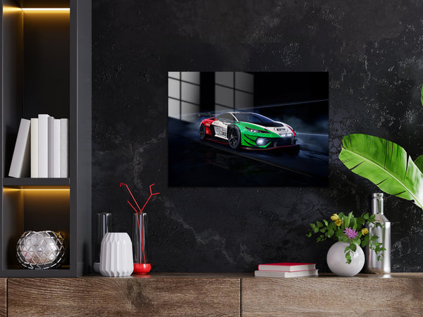 Lamborghini Temerario GT3 Metal Poster 1675