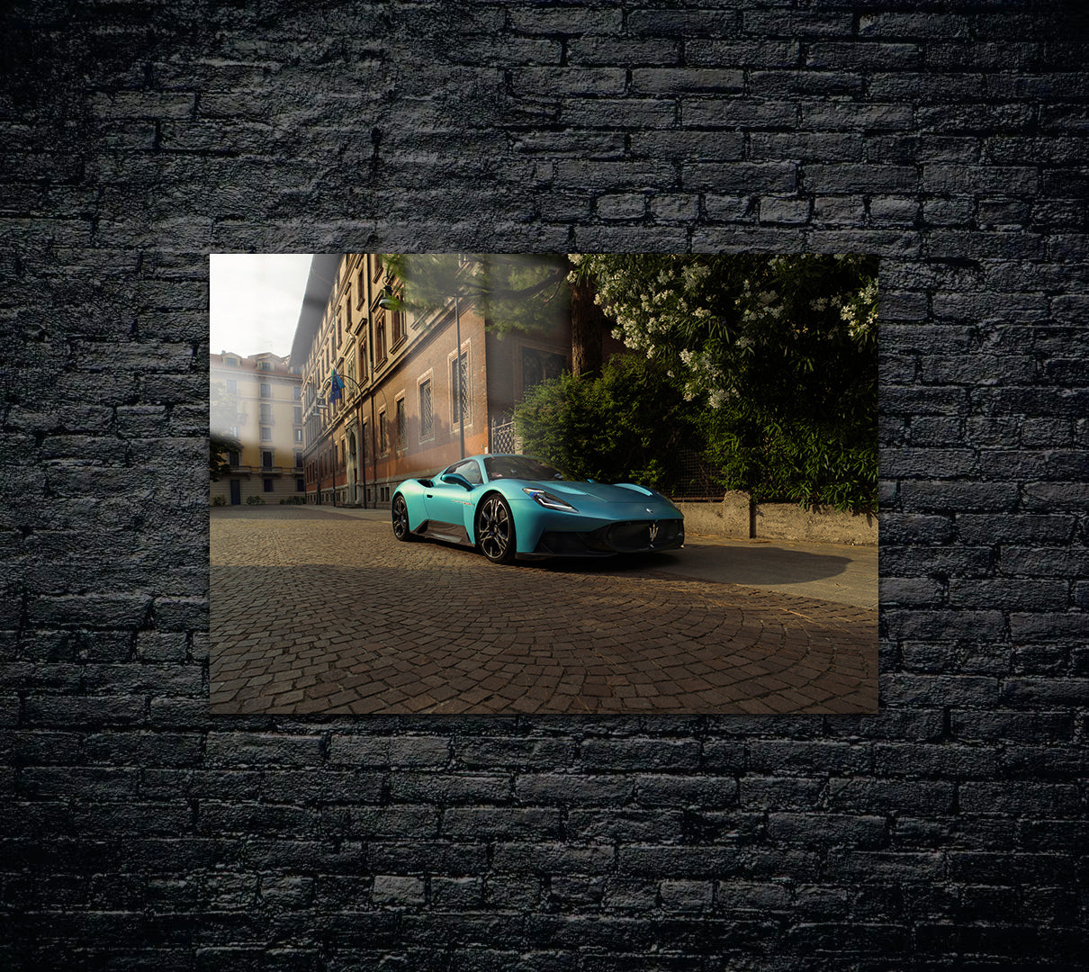 Maserati MCPura Metal Poster 1690