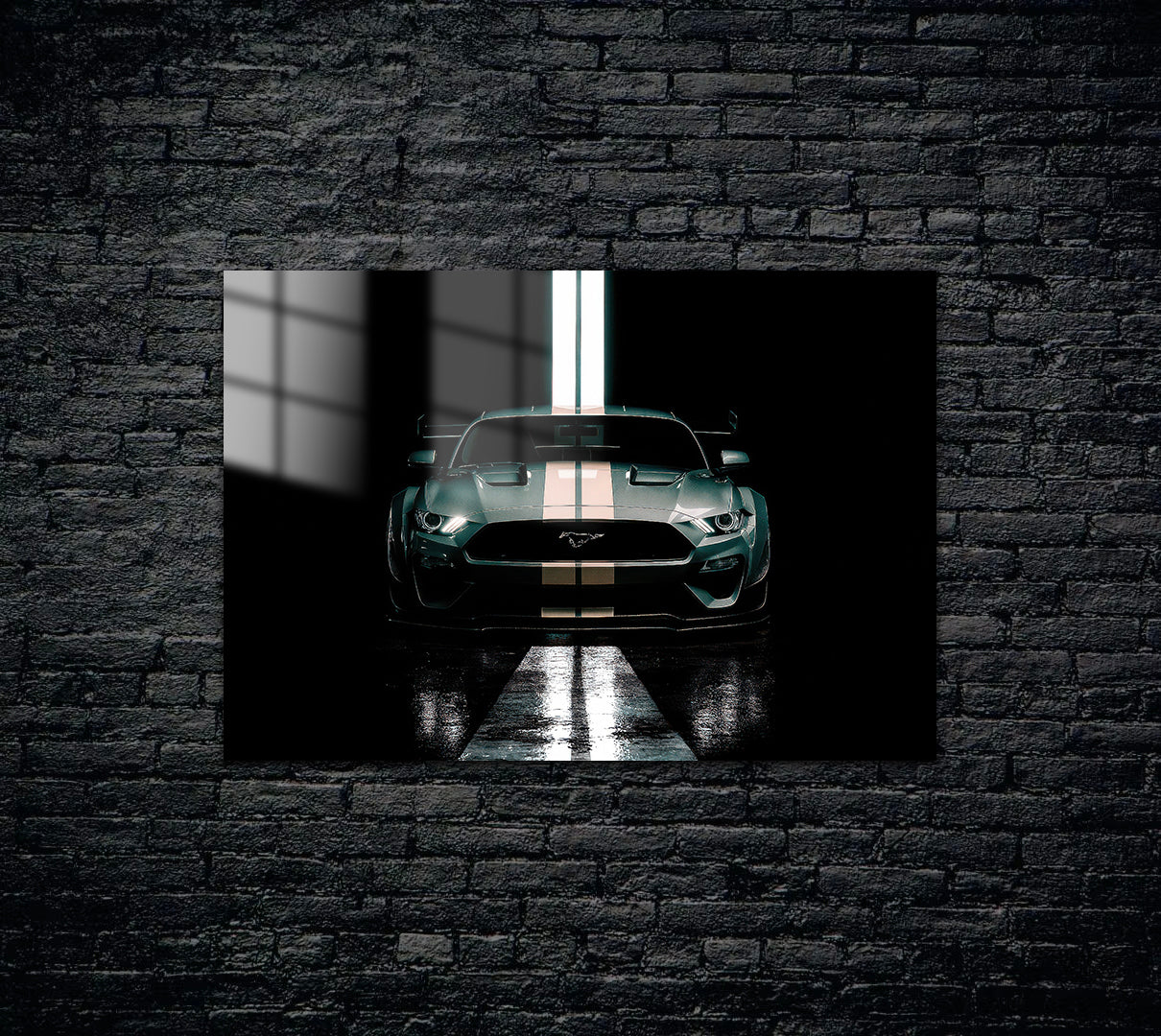 Ford Mustang Metal Poster 1670