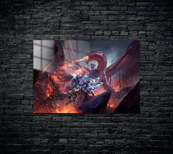 Dungeons and Dragons Metal Poster 1613
