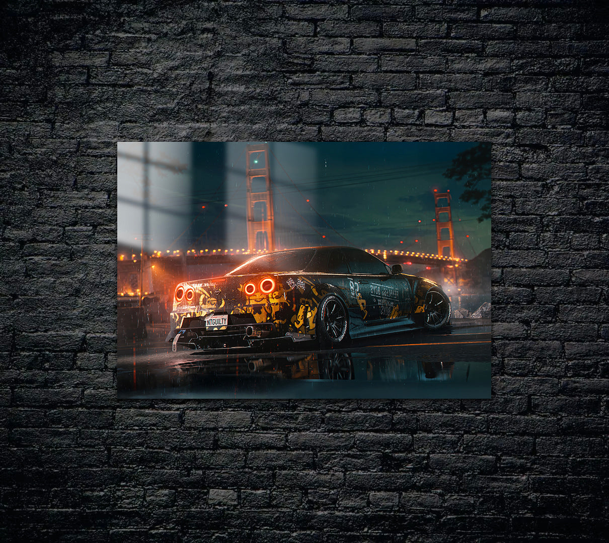 Nissan R34 Metal Poster 1675
