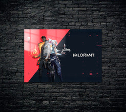 Phoenix Jett Valorant Metal Poster 1102