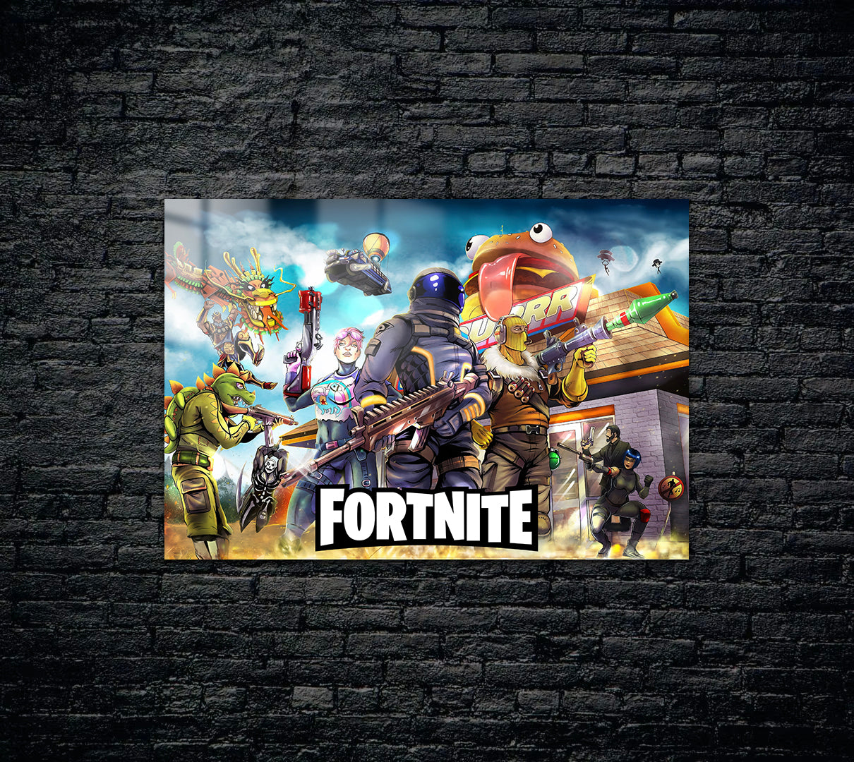Fortnite Metal Poster 1163