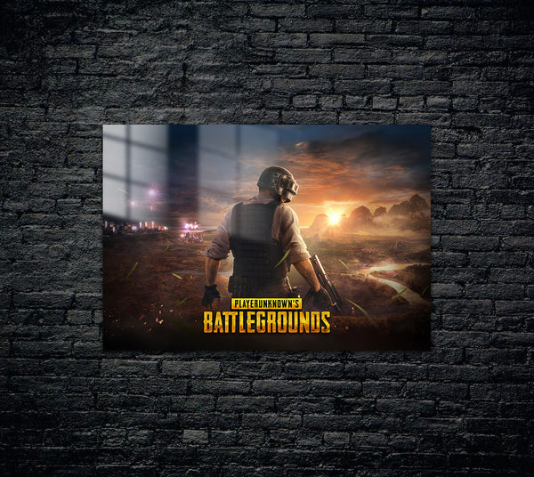PUBG Battlegrounds Metal Poster 1182