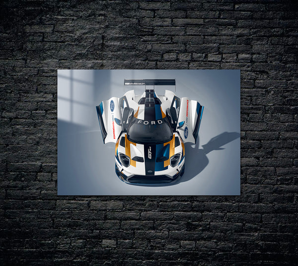 Ford GT Mk 2 Metal Poster 1667