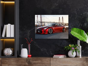 Nissan GTR 35R Metal Poster 1674