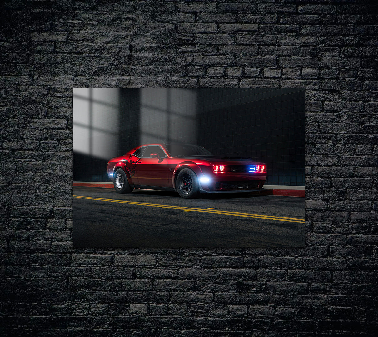 Dodge Challenger Metal Poster 1656