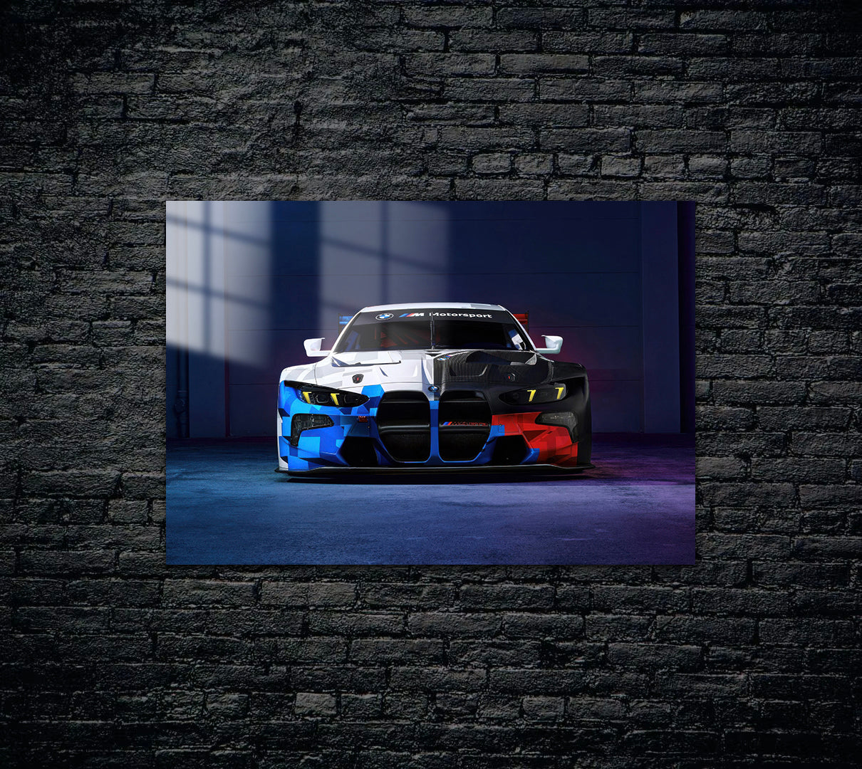 BMW M4 GT3 Evo Metal Poster 1677