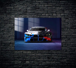 BMW M4 GT3 Evo Metal Poster 1677