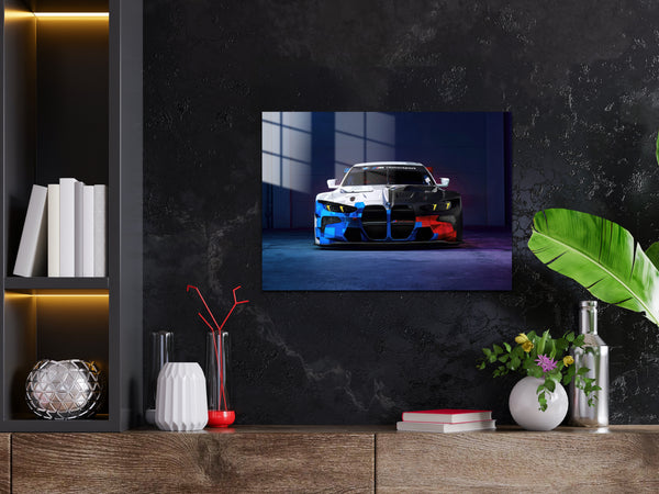 BMW M4 GT3 Evo Metal Poster 1677