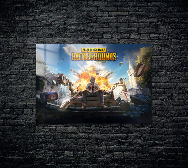 PUBG Battlegrounds Metal Poster 1183