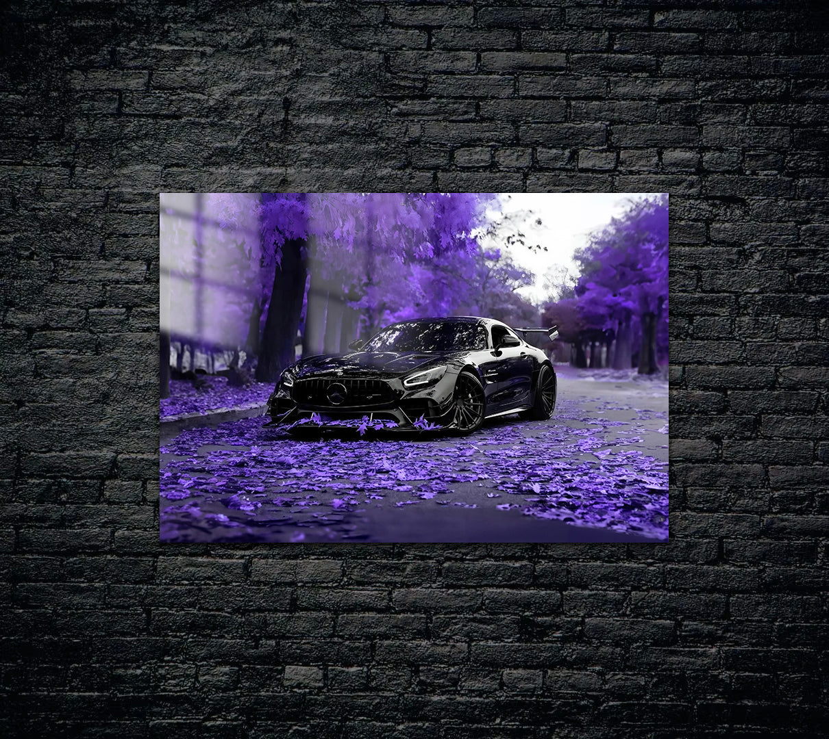 Mercedes AMG GTR PRO Metal Poster 1694