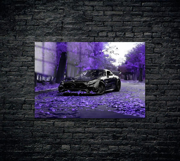 Mercedes AMG GTR PRO Metal Poster 1694