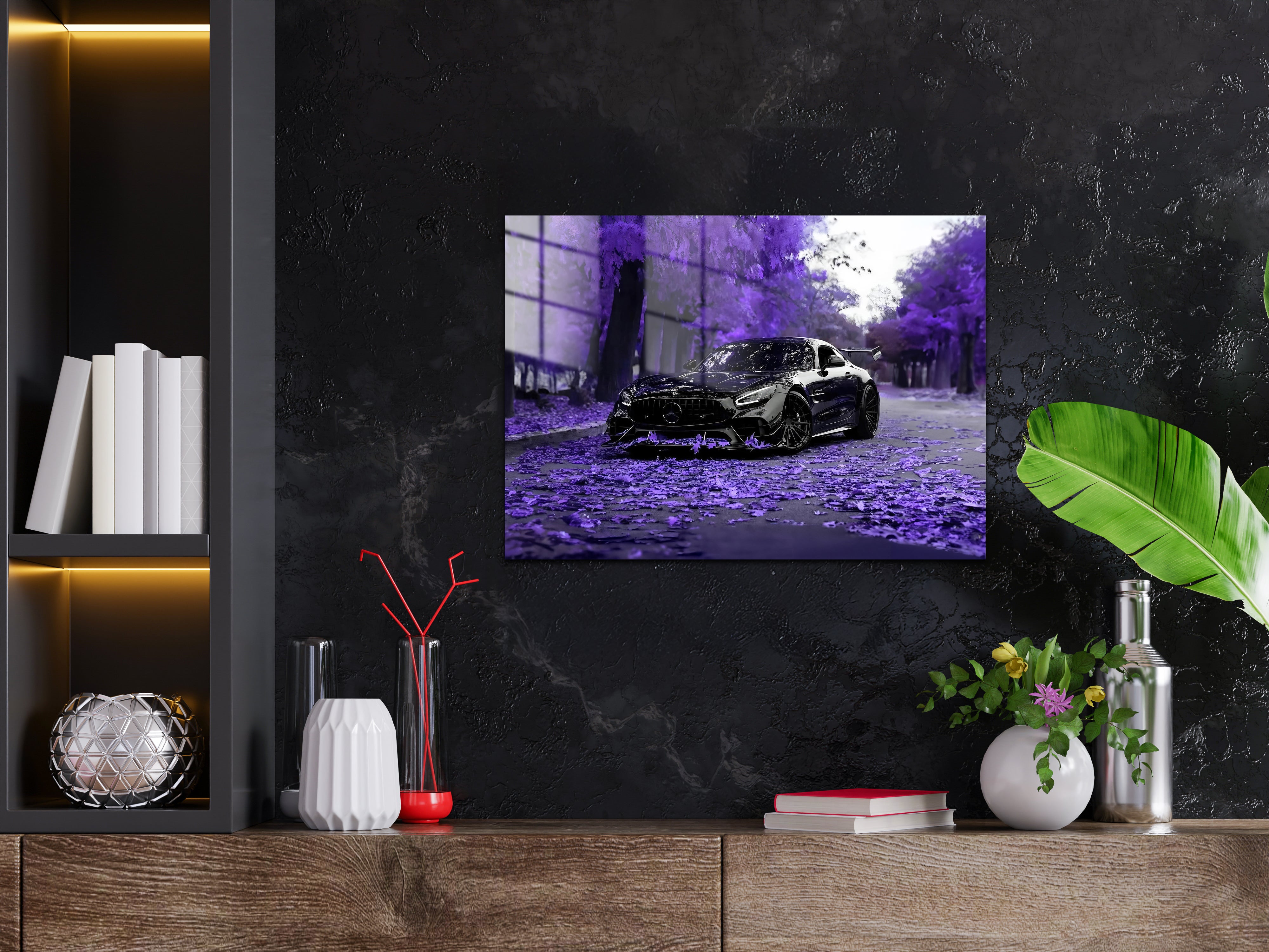 Mercedes AMG GTR PRO Metal Poster 1694