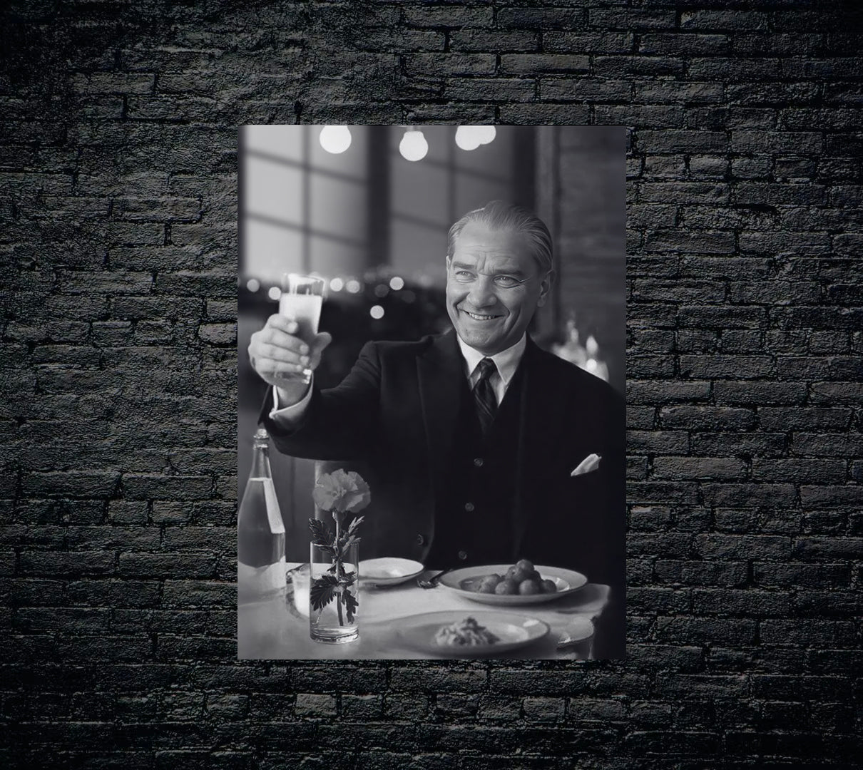 Atatürk Metal Poster 1641