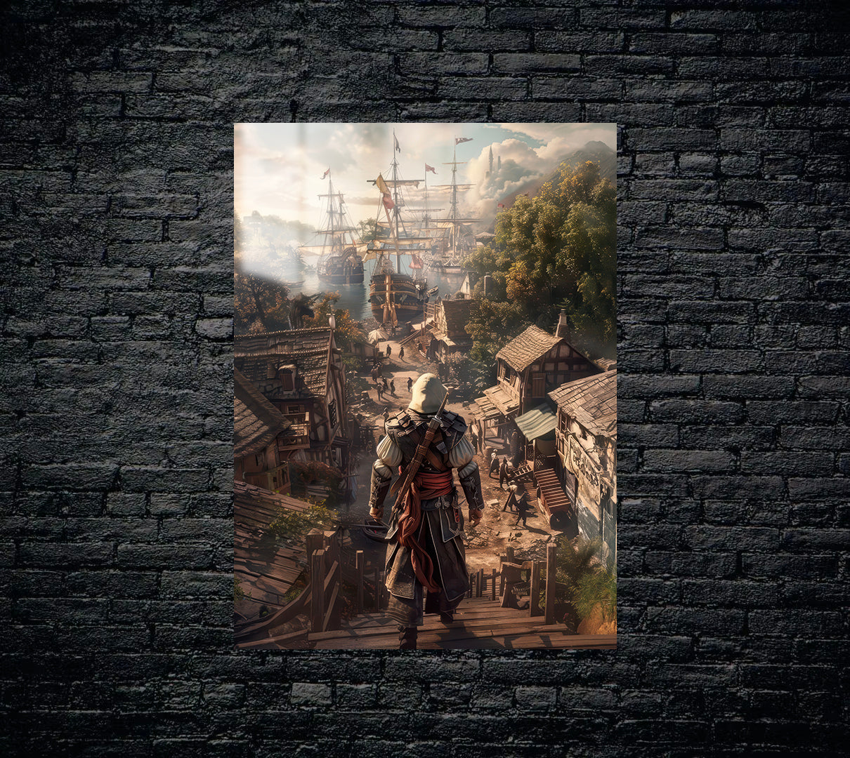 Assassin's Creed Metal Poster 1616