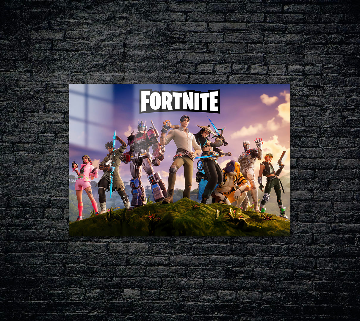 Fortnite Metal Poster 1166