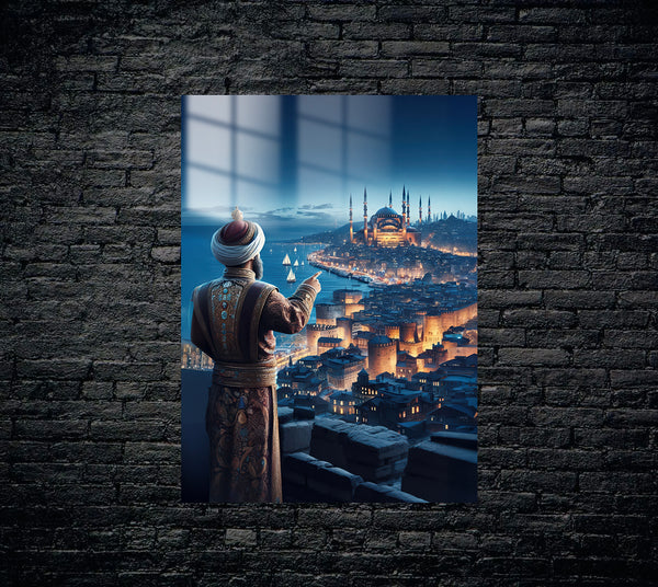 Fatih Sultan Mehmet Metal Poster 1630